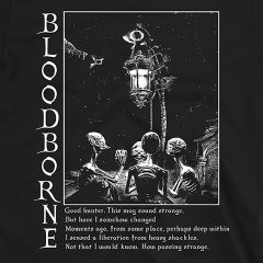 Bloodborne Vintage Fantasy Gotico Oscuro T-Shirt