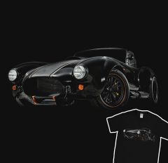 Cobra Shelby Backdraft 1965 Auto da Corsa T-Shirt