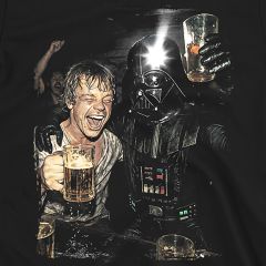 Darth Vader & Luke – Cheers From the Dark Side T-Shirt