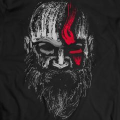 God of War Kratos Guerriero degli Dei Videogioco T-Shirt