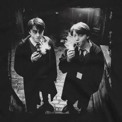 Harry and Ron Smoking T-Shirt