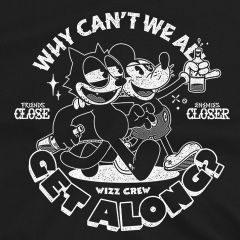 Mickey Mouse E Felix The Cat Classici Cartoon T-Shirt