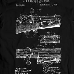 Karabiner 98 Kurz Kar98k Brevetto T-Shirt